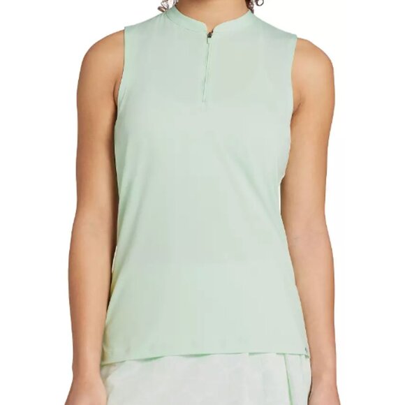 🌸 NWT Walter Hagen Sport Sleeveless Feminine Golf Polo Seafoam Sage SIZE M & L - Picture 2 of 8
